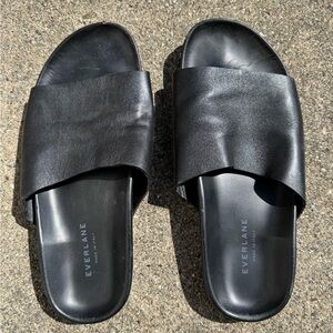 Everlane Italian leather slides